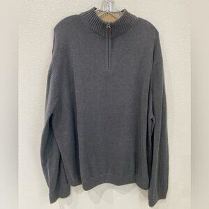 Men’s sweater, gray pull over extra large